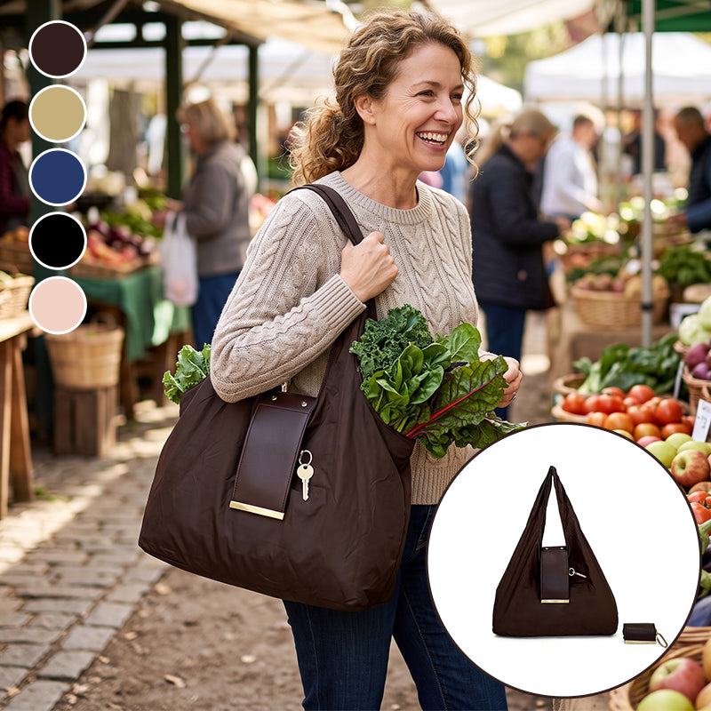 The Keychain That Turns Into a Bag