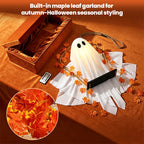 LED Light-Up Swinging Ghost Halloween Decoration