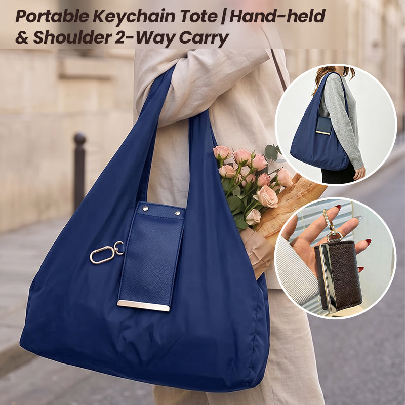 The Keychain That Turns Into a Bag